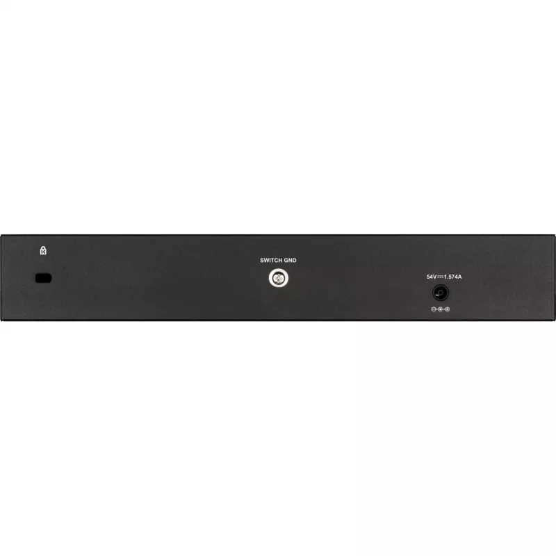 D-Link DGS-1210-10P Zarządzany przełącznik L2 Gigabit Ethernet (10/100/1000) Power over Ethernet (PoE) 1U Czarny