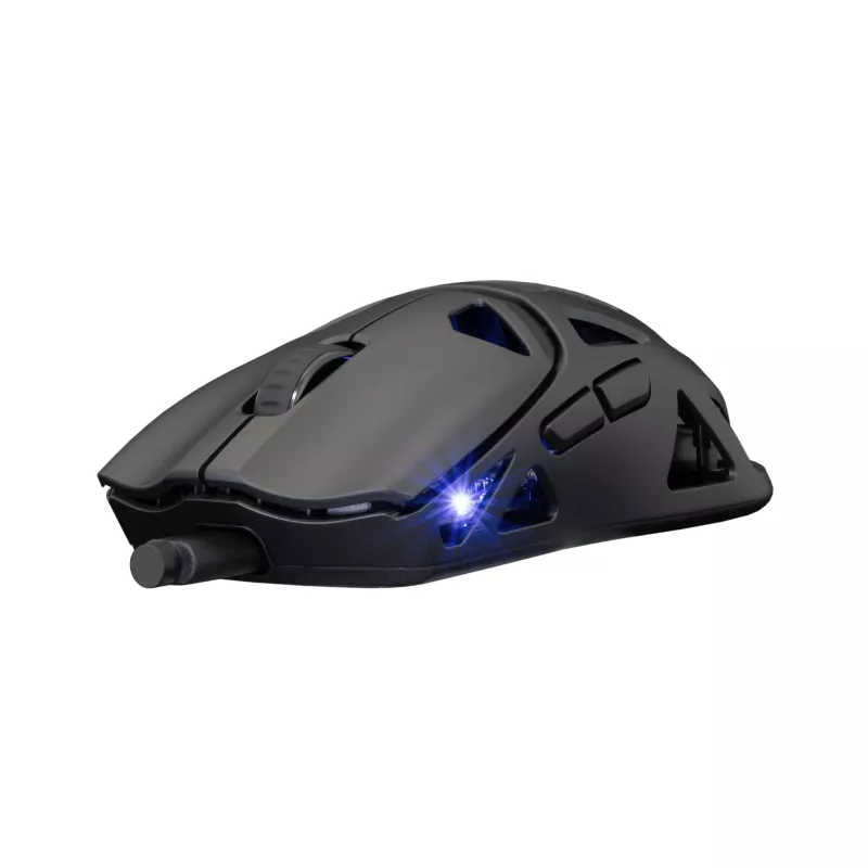 biały Shark WGM-5019 Dagonet Bezprzewodowa 24000 dpi Czarna