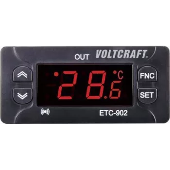 Regulator temperatury Voltcraft ETC-902, wejście NTC/PTC, zakres od -30 do 50°C, wyjście przekaźnikowe 10 A