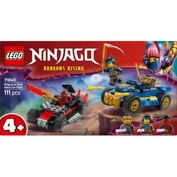 Klocki Ninjago 71840 Wyścigowy Pojedynek Rogue vs Drix