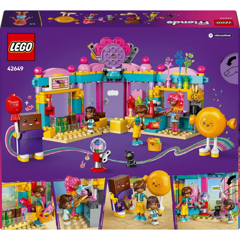 LEGO FRIENDS 42649 Sklep ze słodyczami w Heartlake City