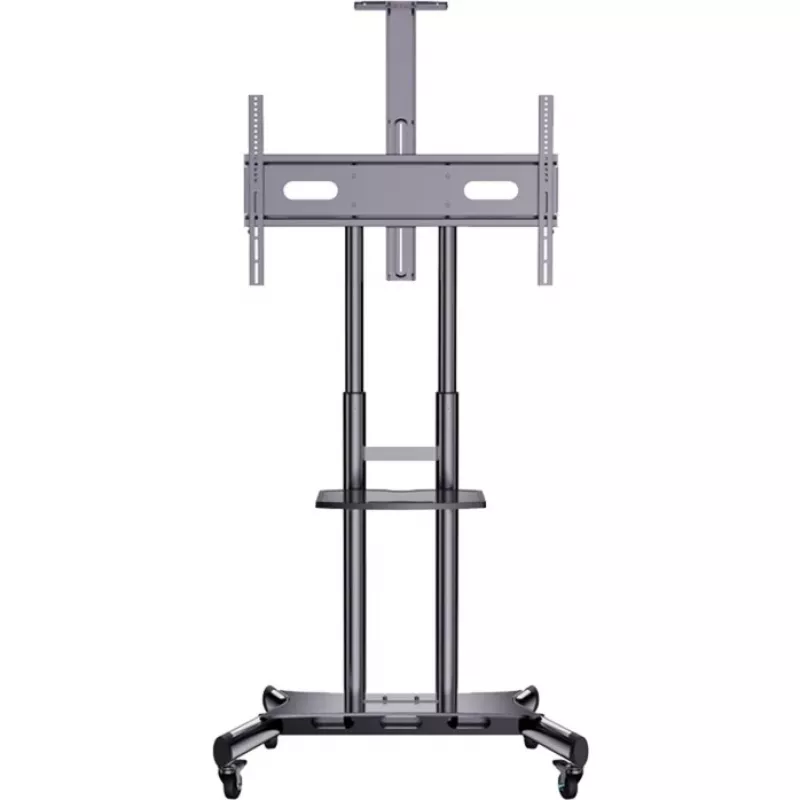 HAGOR HP Twin Stand HD - Wózek - do płaskich ekranów / sprzętu AV - Czarny - Przekątna ekranu: 140-213 cm (55-84) - Interfejs montażowy: do 800 x 500 mm (8210)