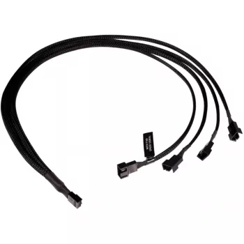 Kabel rozgałęźnik RGB Alphacool 18684 czarny 600 mm
