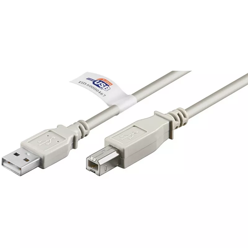 Goobay 50833 Kabel USB Szary