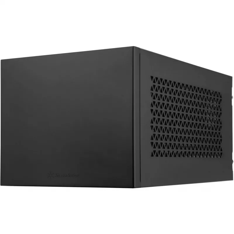 SilverStone SUGO SG15B - Cube - Mini-DTX - bez zasilacza (ATX / PS/2)