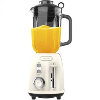 Mikser planetarny CECOTEC Power Czarny Titanium RetroBeige, 1200 W, misa 1,5 L