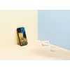 Etui ochronne iKins do Apple iPhone 12 mini — czarny wzór 'Cafe Terrace'