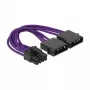 Wewnętrzny kabel zasilający DeLOCK 83705 0.15 m PCI-E 8-pin Męski