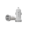 Ładowarka samochodowa Devia Smart Series Lightning 5 V 3,1 A Dual USB biała