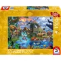 Puzzle 1000 szt., schmidt spiele Panorama Świata Zwierząt, model 58866