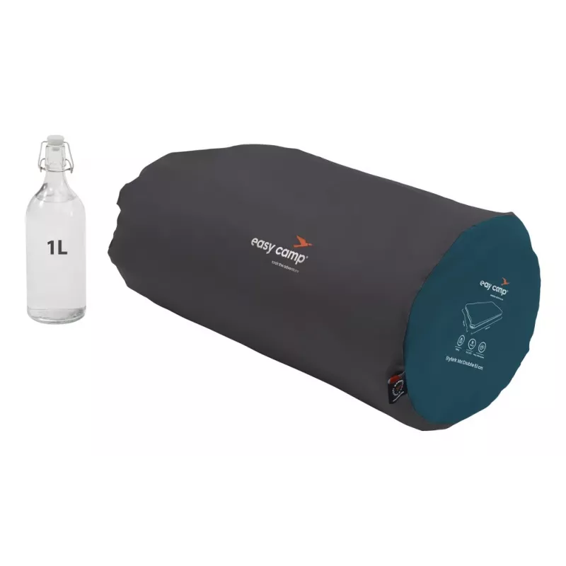 Podwójny materac powietrzny easy camp 300079 — Poliester, 1200×1930×50 mm, Niebieski