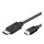 adapter kablowy Alcasa DP-HDMI 2m DisplayPort na HDMI Typ A Czarny
