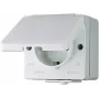 Outlet box JUNG 620 WX Type F, flush-mounted, height 55 mm