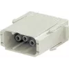Wkładka stykowa Harting Han C-moduł 09 14 008 3001 — 8 styków sygnałowych + PE, zaciskana