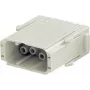 Wkładka stykowa Harting Han C-moduł 09 14 008 3001 — 8 styków sygnałowych + PE, zaciskana