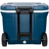 Coleman 50QT Xtreme, chłodziarka na kółkach, niebieski, plastik, poliuretan (PU), czarny, 47 l, 113 kg