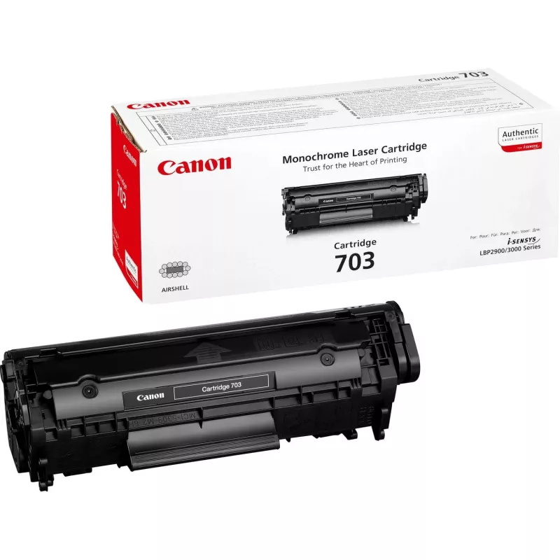 Canon Toner CRG703 czarna kaseta z tonerem 3 szt. oryginalna