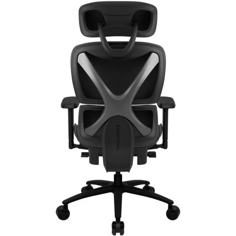 Fotel biurowy Thunder X3 XTC Ergonomic Loft Dark G — wysoki oparcie, regulowane podłokietniki
