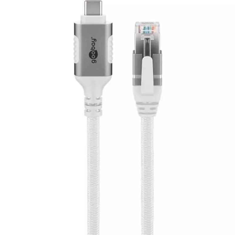 Goobay 74177 - adapter sieciowy kabel USB 3.1 Type C Gigabit Ethernet 3 m - Network Card - 1.000 Mbps (74177)