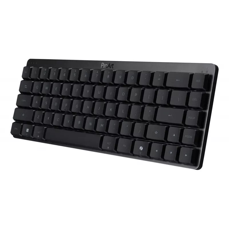 Klawiatura ASUS ProArt KD300 65% mechaniczna RGB, USB + bezprzewodowa RF + Bluetooth, czarna