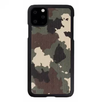 Etui na smartfona man and wood do iPhone 11 Pro Max — kamuflaż czarny