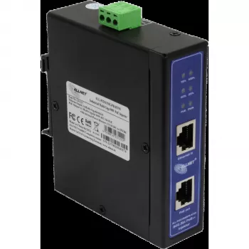 Iniektor PoE ALLNET ALL-PI2015MGPB-B Power-Booster 90W — Przemysłowy MultiGigabitowy iniektor PoE++