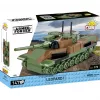 Zestaw konstrukcyjny Cobi Leopard I model czołgu — 147 elementów, wiek 6+, brązowo-zielony