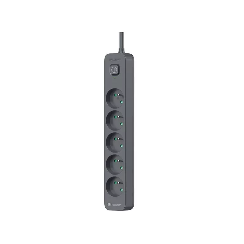 Listwa zasilająca TRACER TRALIS47023 — kabel 1,8 m, 5 gniazd