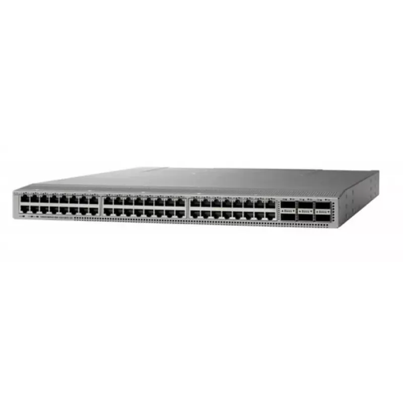 Zarządzalny przełącznik sieciowy Cisco N9K-C93108TC-FX3P 48x 10G Ethernet 1U