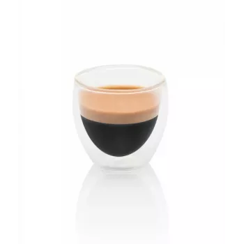Zestaw szklanek do espresso Eta Espresso 80 ml przezroczyste szkło borokrzemowe