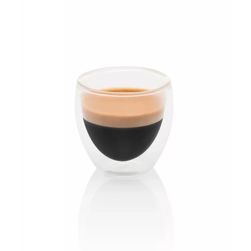 Zestaw szklanek do espresso Eta Espresso 80 ml przezroczyste szkło borokrzemowe
