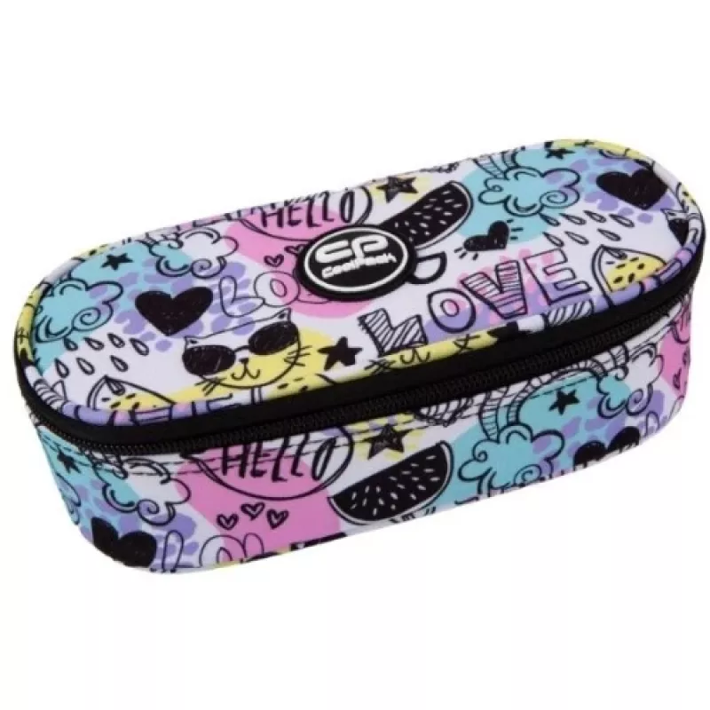 Piórnik CoolPack Campus MOOD F062934 — trwała konstrukcja, pojemne komory