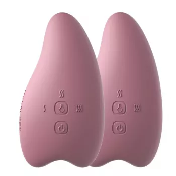 Momcozy LM009 podgrzewający i wibracyjny masażer laktacyjny, różowy