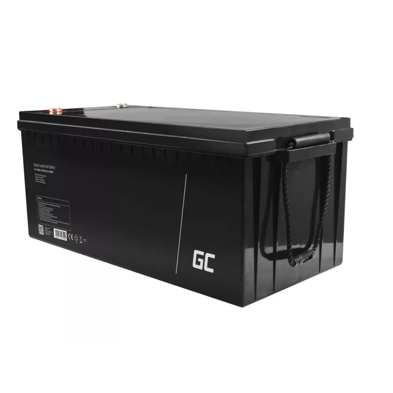 Akumulator pojazdowy zielony Cell AGM33 VRLA AGM 200 Ah 12 V, bezobsługowy, 58 kg