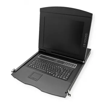 Konsola rackowa VALUE 26.99.0160 1U, 17 cali (43,2 cm) LCD 1280x1024, klawiatura/mysz USB, czarna