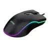 Przewodowa podgrzewana mysz gamingowa ActiveJet AMY-W390 — symetryczna, optyczna 2000 DPI, USB typu A, 4 przyciski, czarna