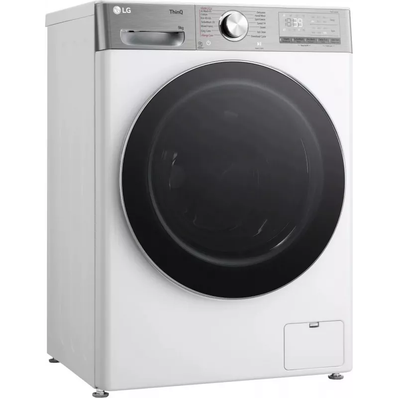 Pralka LG F2WR909P3W, 9 kg, 47,5 cm, 1200 obr./min