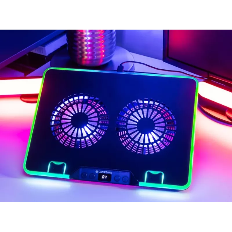 Stacja chłodząca Gamezone Snowman Pro 17 cali RGB