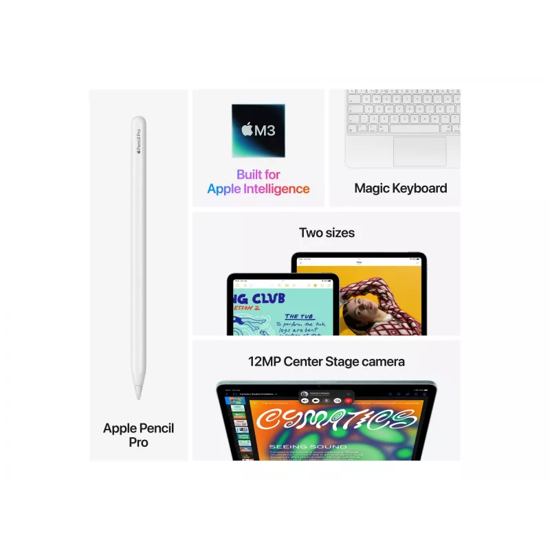 Apple iPad Air 11-calowy Wi-Fi 256GB – Niebieski