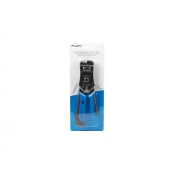 Lanberg NT-0203 zaciskarka do kabli Narzędzie do zaciskania Czarny, Niebieski