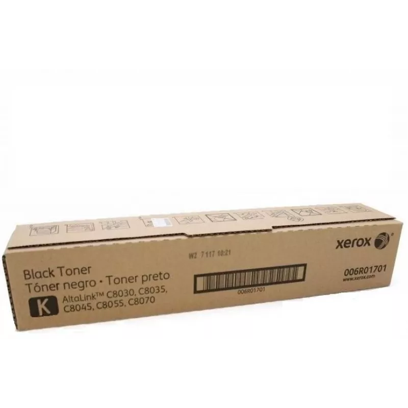 Kaseta z tonerem Xerox 006R01701 1 szt. Oryginalna Czarna