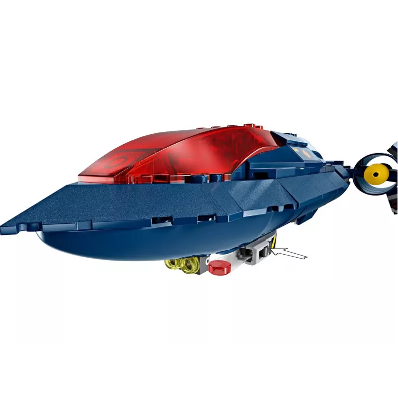 Klocki konstrukcyjne LEGO Marvel Super Heroes X-Jet 76281 z 5 minifigurkami