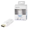 Przejściówka LogiLink CV0100 DisplayPort na HDMI Biała