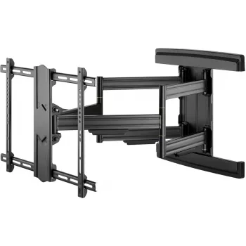 Uchwyt ścienny do telewizora Goobay Pro FULLMOTION (L) szeroki zakres, czarny - do telewizorów od 94,00 cm (37 inch) do 177,80 cm (70 inch) (94-178 cm), pełny ruch (obrotowy i uchylny) do 70 kg
