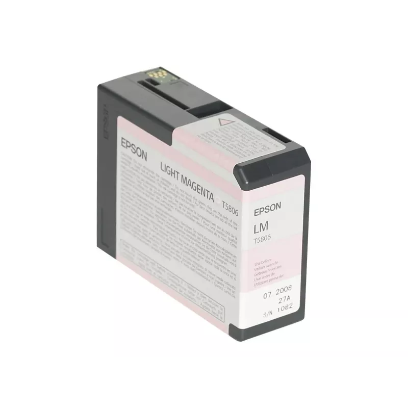 Epson Singlepack Jasnomagenta T580600, Jasnomagenta, Tusz pigmentowy, 80 ml, 1 szt.