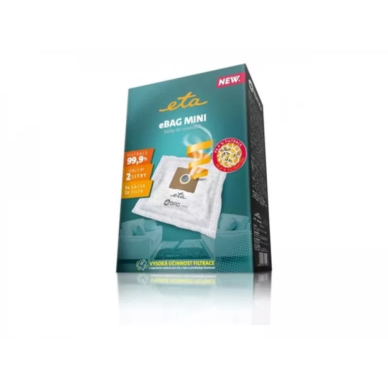Worek na kurz ETA ETA960068030 — 2 L, 5 szt., biały