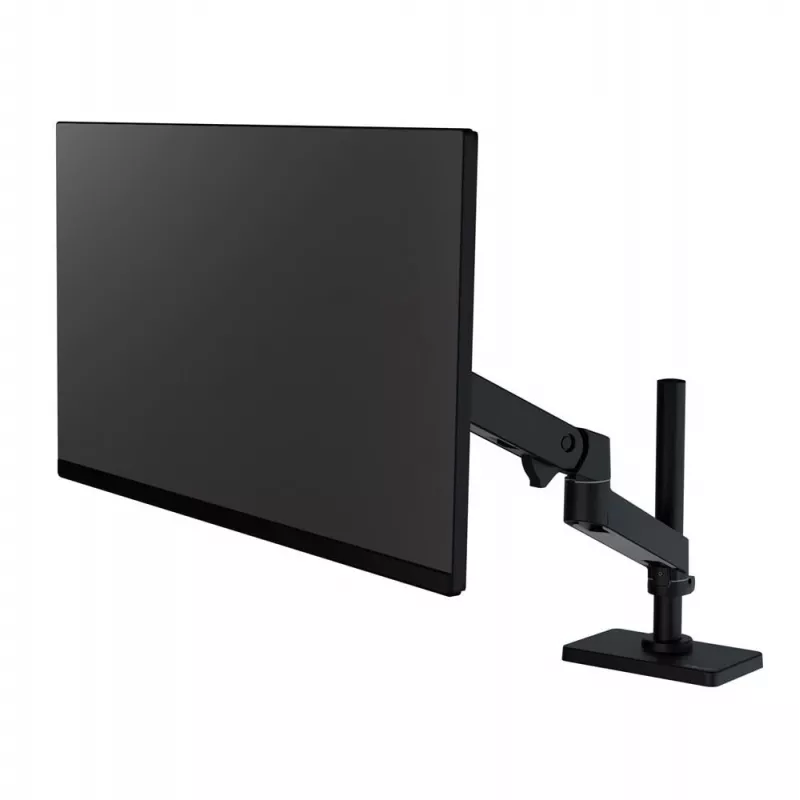 Ergotron LX Pro - Zestaw montażowy (ramię monitora) - do wyświetlaczy LCD - montaż przez otwór, wysoki słup - Aluminium - Czarny - Rozmiar ekranu: do 86,4 cm (do 34 cali) (45-709-292)