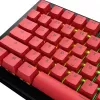 Keycaps GLORIOUS GPBT Basics — PBT, układ US ANSI, czerwone akcenty