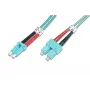 Kabel światłowodowy krosowy Digitus OM3 LC/SC 1m