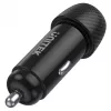 Ładowarka samochodowa Unitek P1400A z USB-C i USB-A, 38W, Quick Charge 3.0, wejście 12–24V, czarna